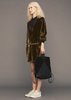 Berenik OVERSIZED SILK VELVET SHORT JUMPSUIT - gold - Thumbnail 3
