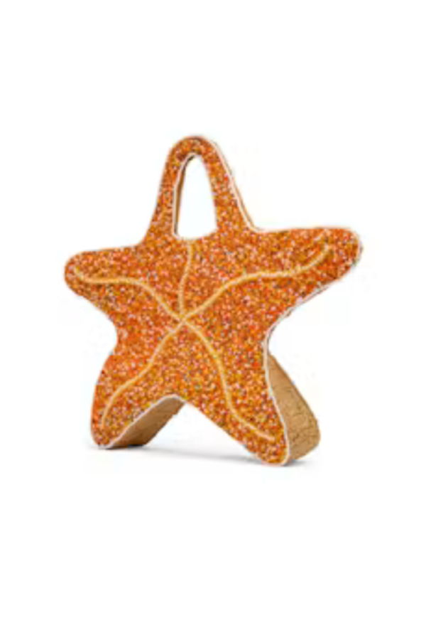 Simon Miller Beaded Starfish Bag - Orange/Natural