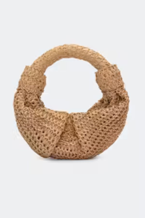 Simon Miller Raffia Lopsy Bag - Natural