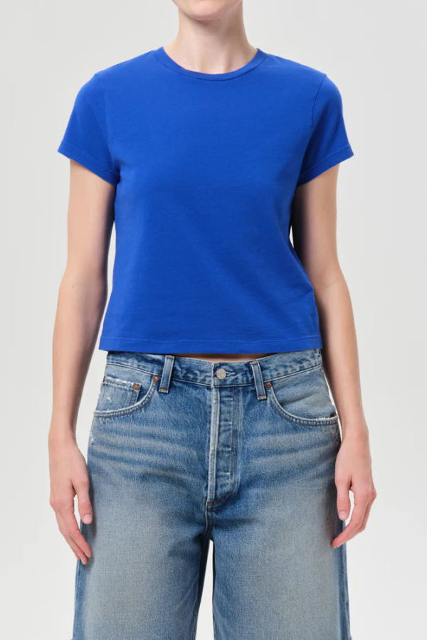 AGOLDE Adine Shrunken Tee