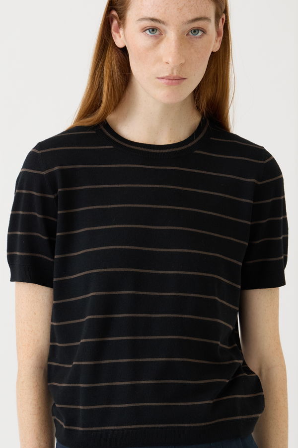 demylee Luca Stripe Superfine Top