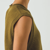 TOAST High V-Neck Wool Tank Sweater - Brass - Thumbnail 3