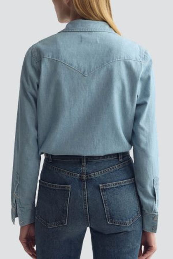 Nili Lotan Travis Chambray Shirt