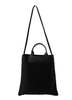 Y's Embroidery Bag - Black - Thumbnail 3