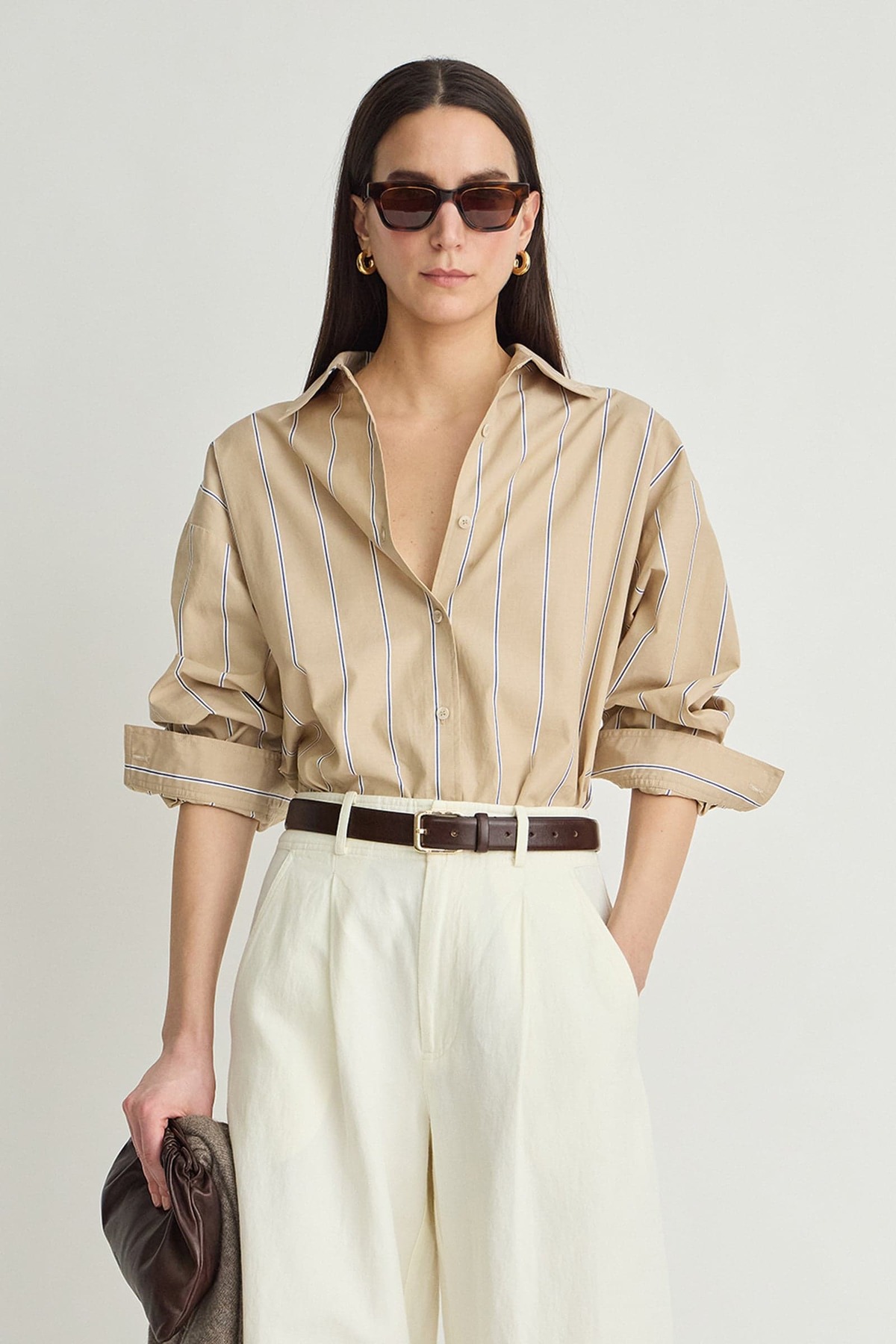 Apiece Apart Isolde Button Down Shirt - Image 1 of 4