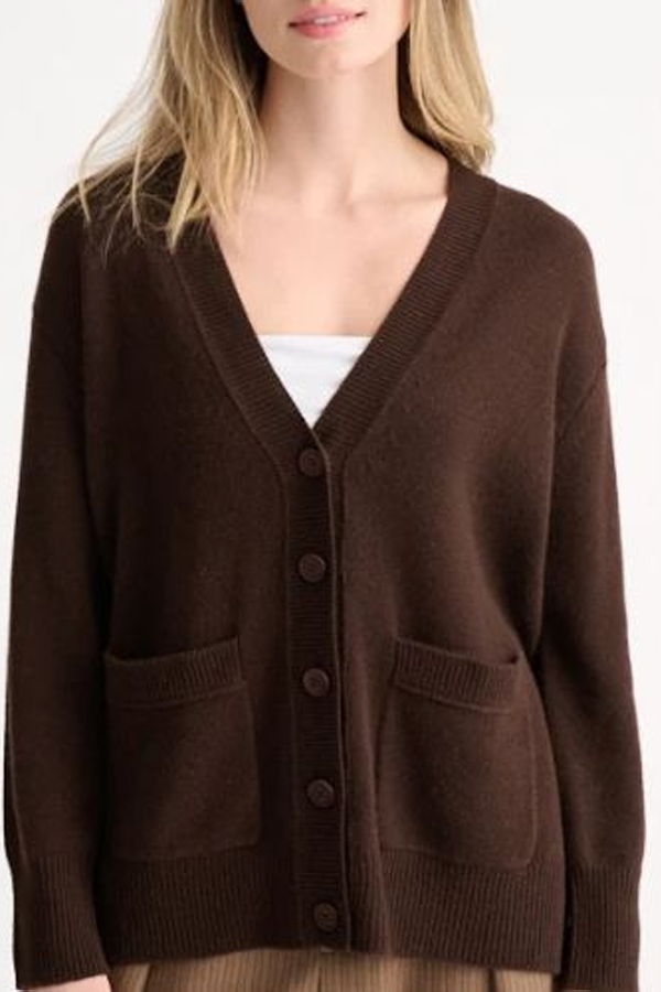Kinross Easy Vee Cardigan