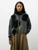 Y's by Yohji Yamamoto Appliqué Short Cardigan - Thumbnail 1