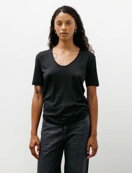 Comme des Garçons Homme Deux Cotton T-Shirt - Black | Garmentory