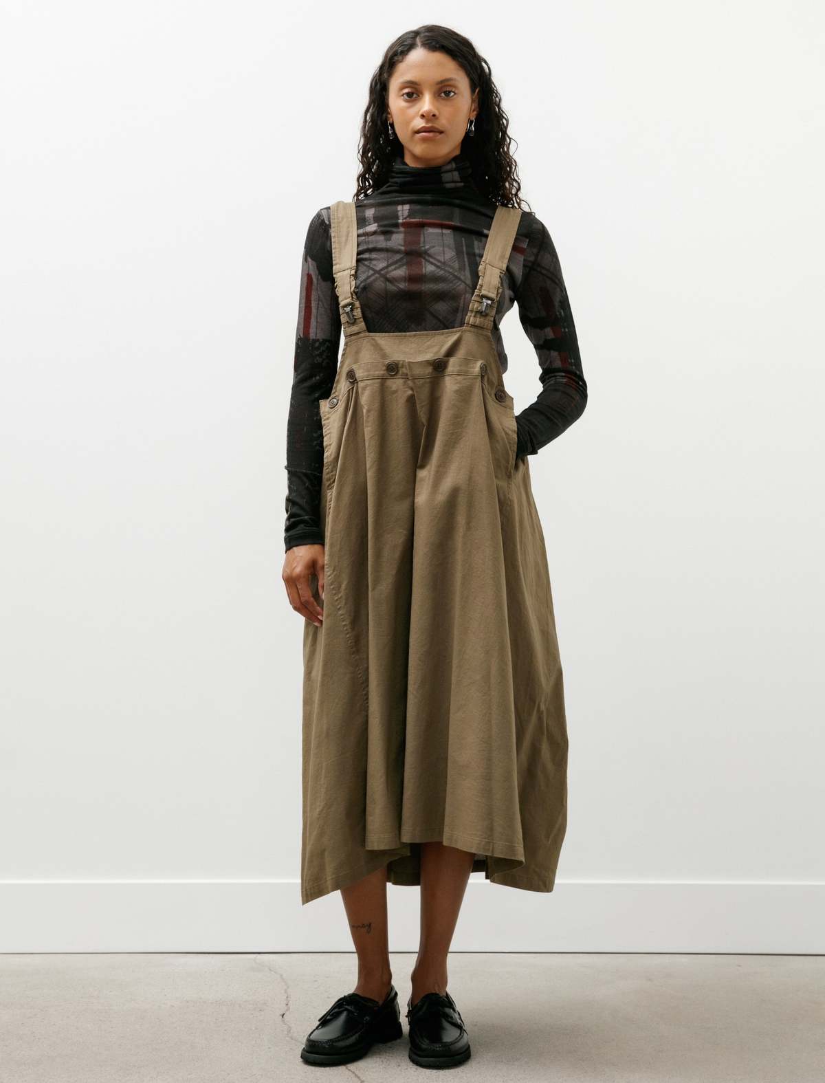 Y's by Yohji Yamamoto Suspender Dress - Image 1 of 4