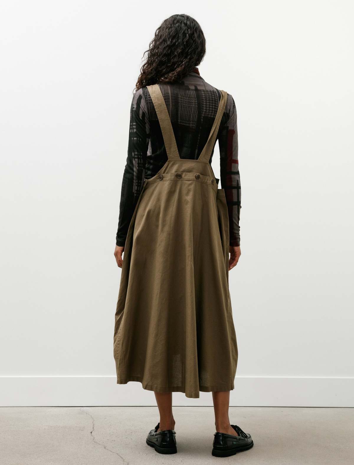 Y's by Yohji Yamamoto Suspender Dress - Image 2 of 4