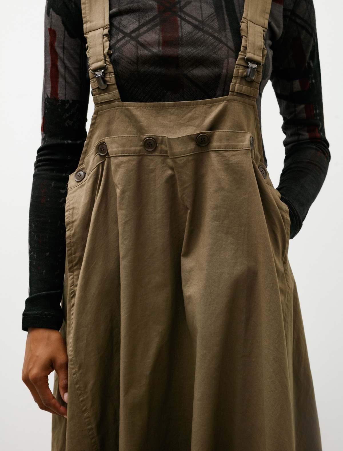 Y's by Yohji Yamamoto Suspender Dress - Image 4 of 4