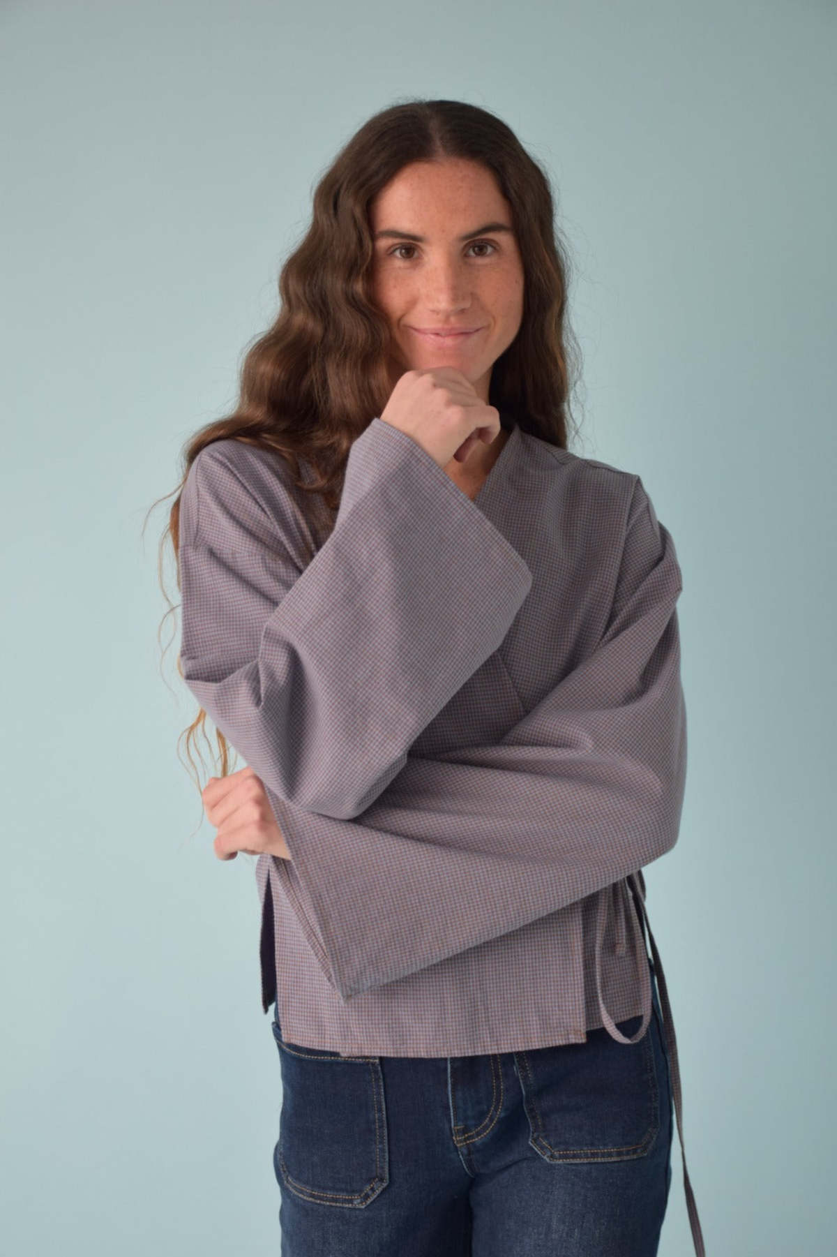 Mind Traveler Alea Vichy Top - Image 2 of 11