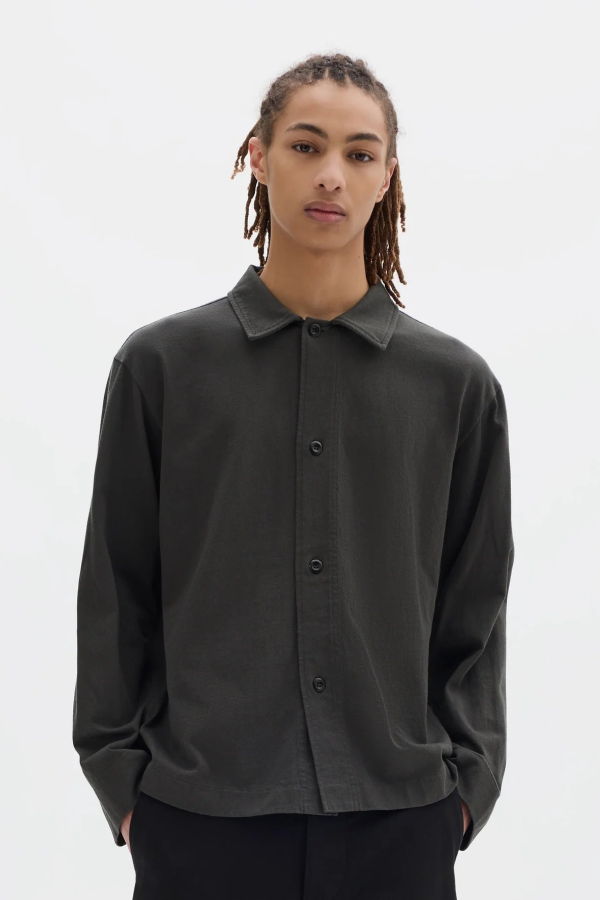 Margaret Howell Jersey Shirt Heavy Cotton Jersey