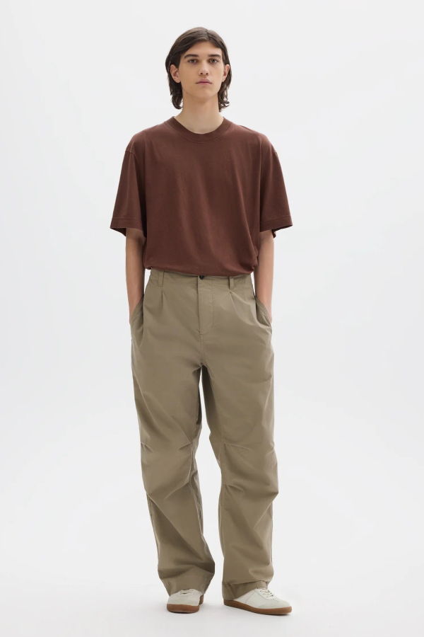 Margaret Howell Parachute Trouser Crisp Cotton Poplin