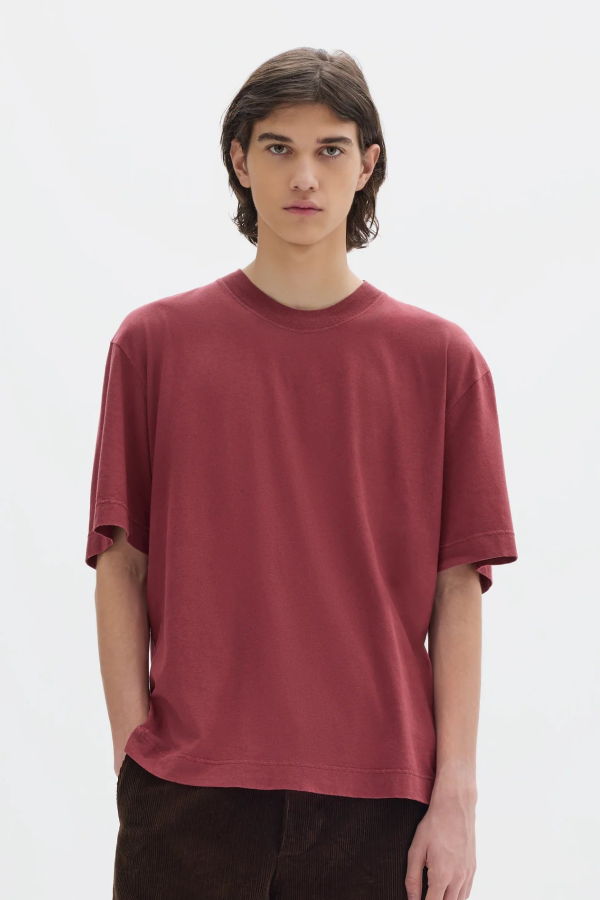 Margaret Howell Simple T-Shirt Organic Cotton Linen Jersey