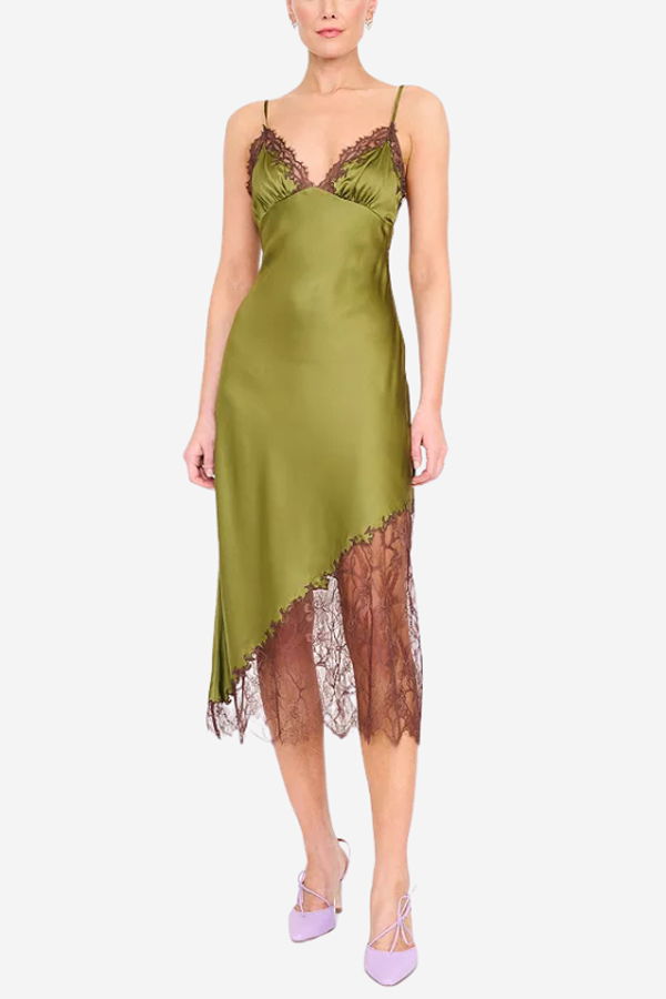 Staud Lara Silk Dress