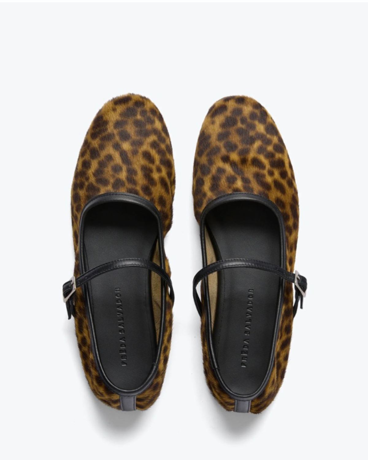 FRĒDA SALVADOR Laurel Mary Jane Flat - Leopard - Image 3 of 6
