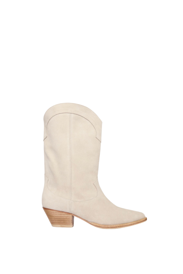 FRĒDA SALVADOR Loretta Western Boot - Sahara Suede