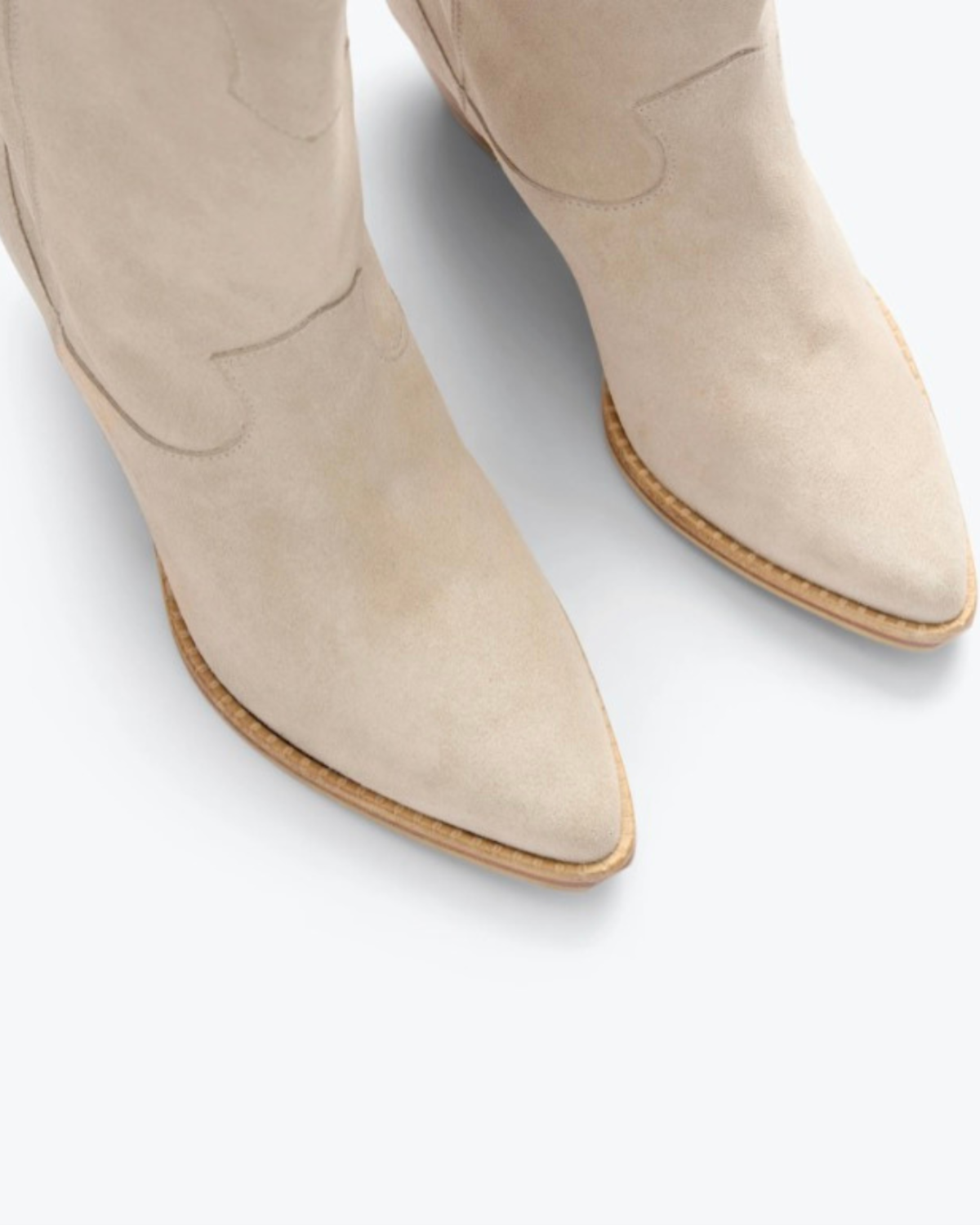 FRĒDA SALVADOR Loretta Western Boot - Sahara Suede - Image 3 of 5