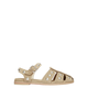 FRĒDA SALVADOR Sera Fisherman Sandal - Stucco Suede/Silver Studs - Thumbnail 1