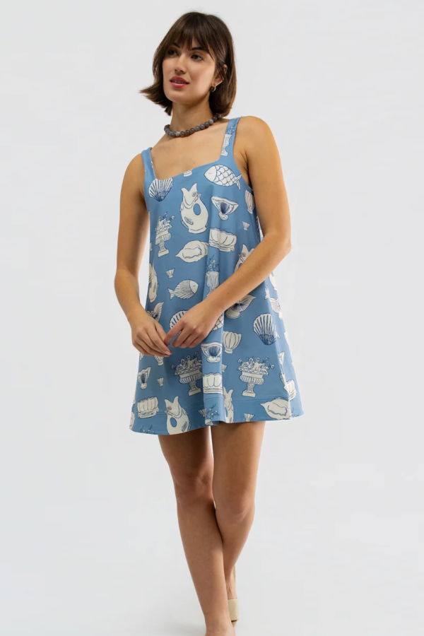 Smith & Quinn Helen Dress - Ocean Vase