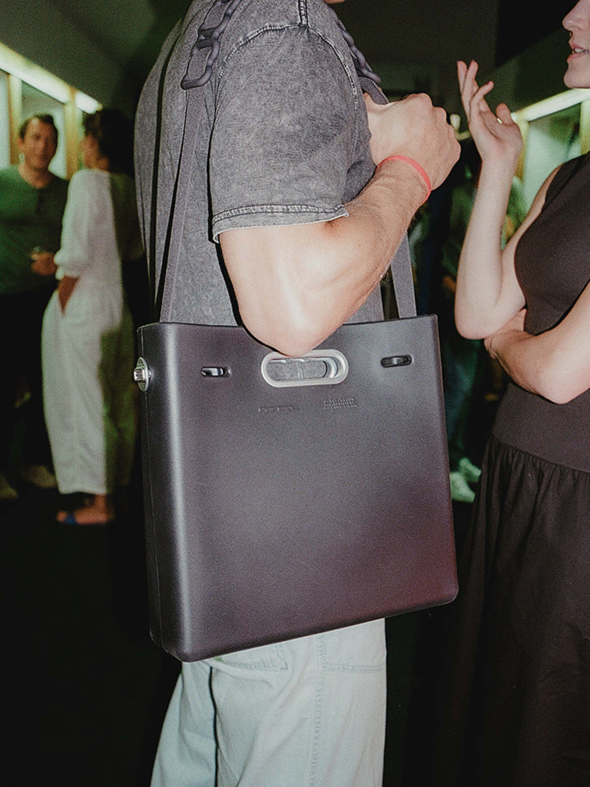 Parsel East West Medium Clutch - Deep - Image 2 of 5