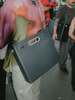 Parsel East West Medium Clutch - Deep - Thumbnail 3