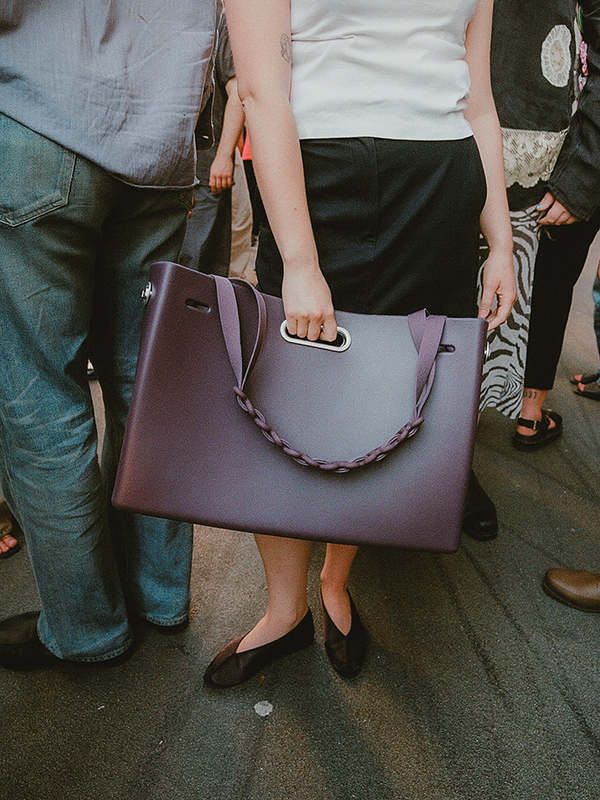 Parsel East West XL Clutch - Nightshade