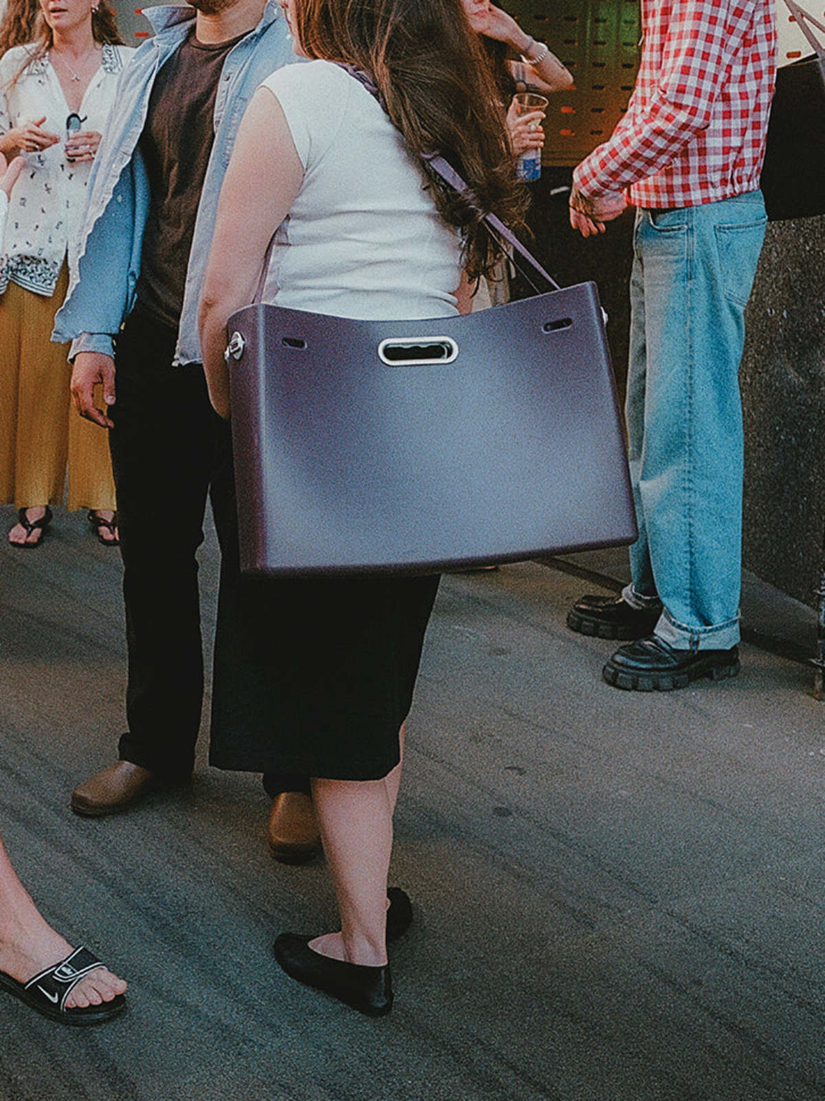 Parsel East West XL Clutch - Nightshade - Image 2 of 2