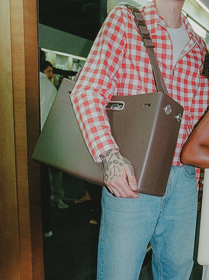Parsel East West Clutch XL Bag - Solstice
