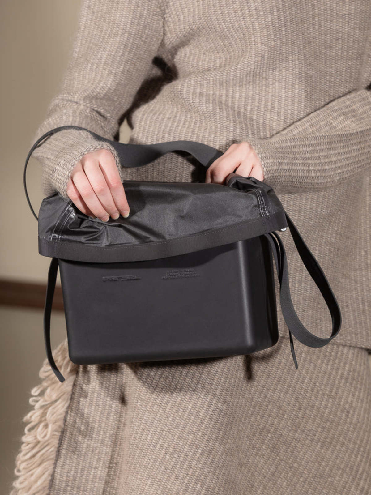 Parsel Small East West Deep Tote - Image 3 of 10