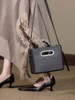Parsel Small East West Deep Tote - Thumbnail 6