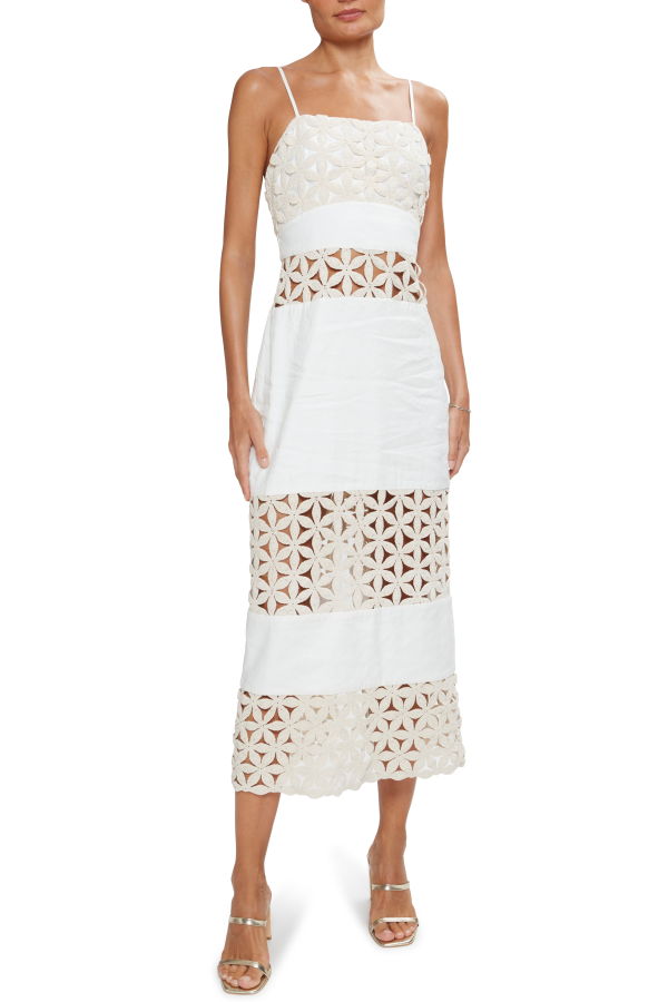 Ramy Brook Abby Dress - White Floral