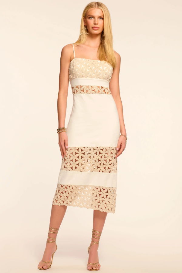 Ramy Brook Abby Dress - White Floral
