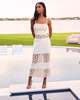 Ramy Brook Abby Dress - White Floral - Thumbnail 6