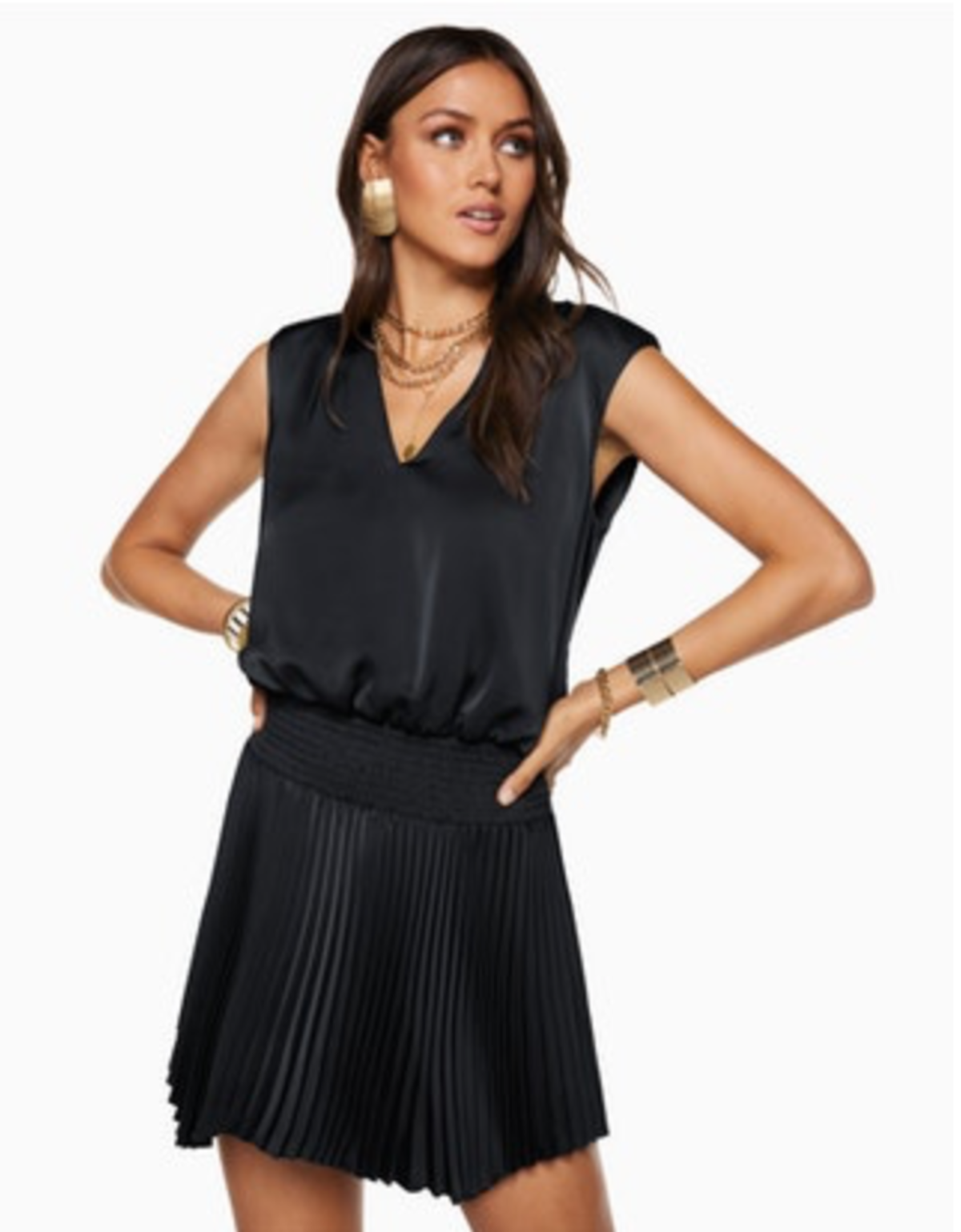Ramy Brook Rori Dress - Black - Image 1 of 1