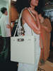 Parsel East West Medium Clutch - Optic - Thumbnail 1