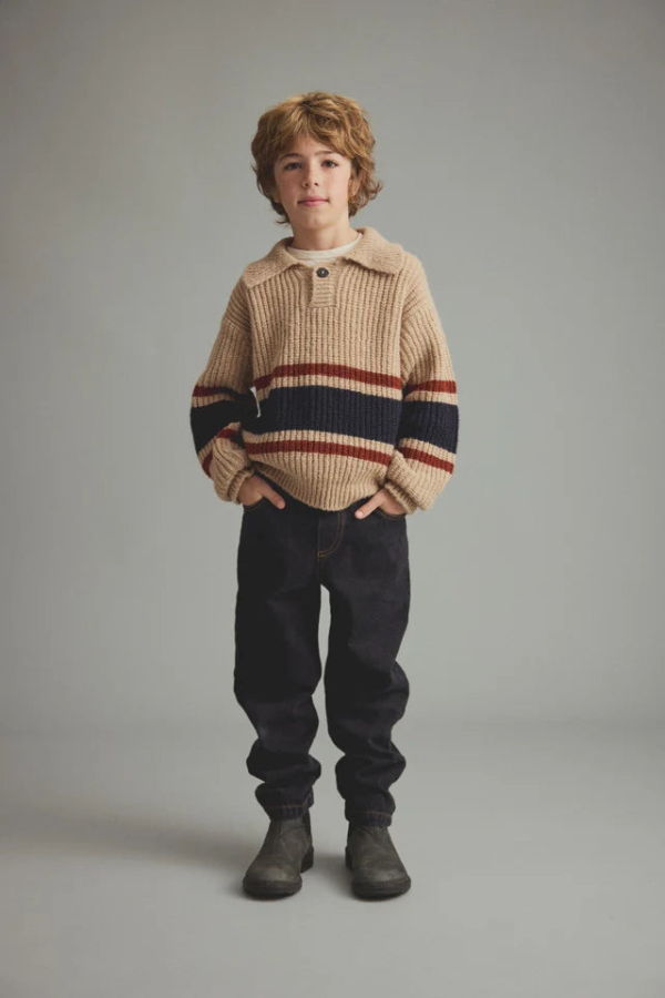 KIDS Cozmo Bari Collar Sweater