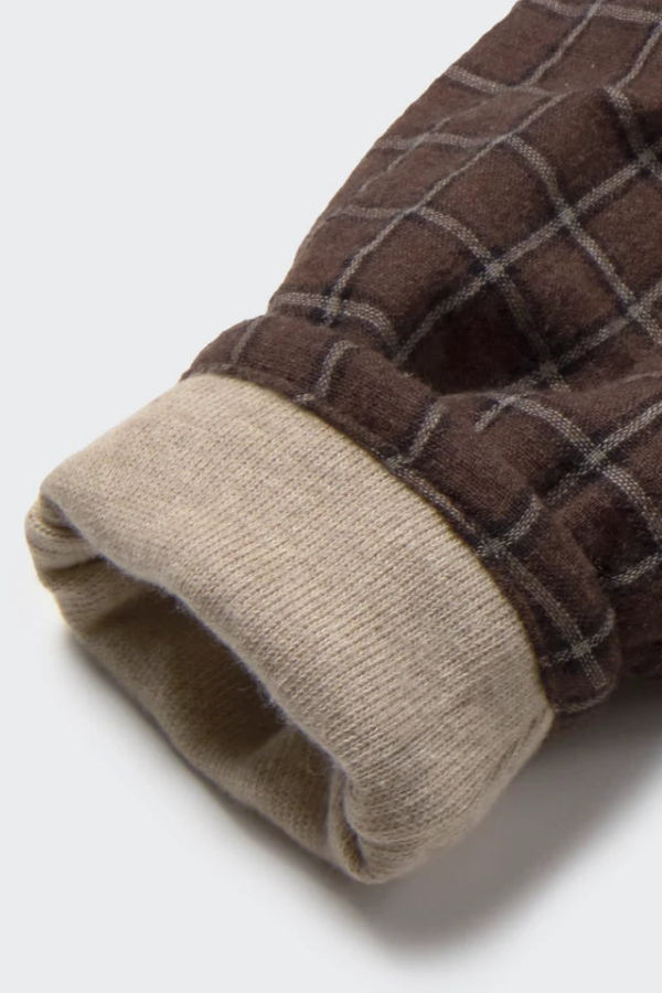 KIDS Cozmo Kobe Textured Plaid Baby Pants