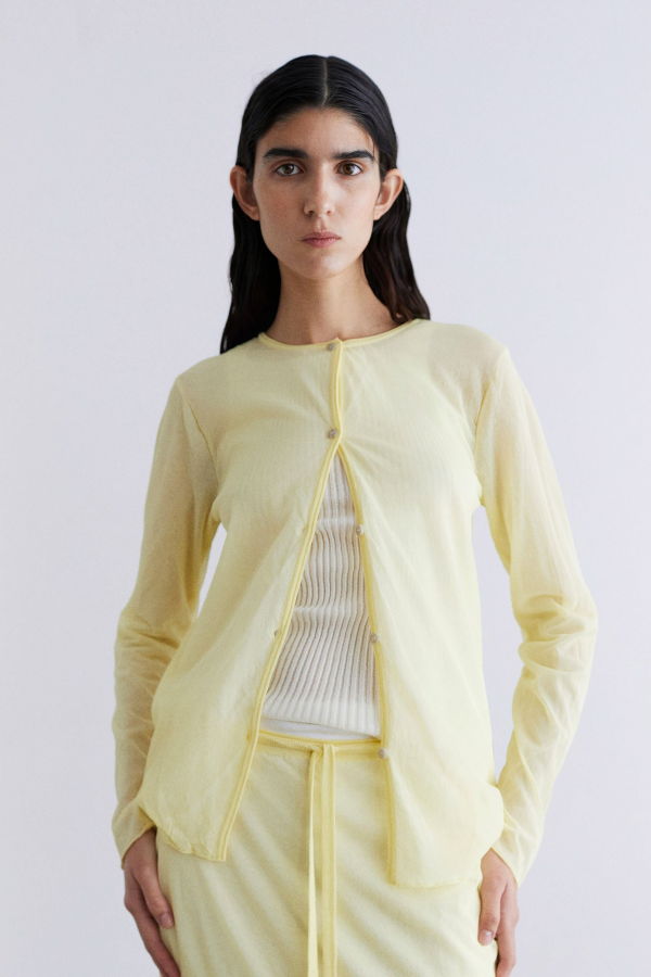 Rus Garasu Cardigan - Butter