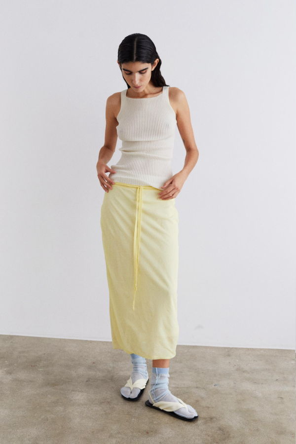 Rus Hankachi Skirt - Butter