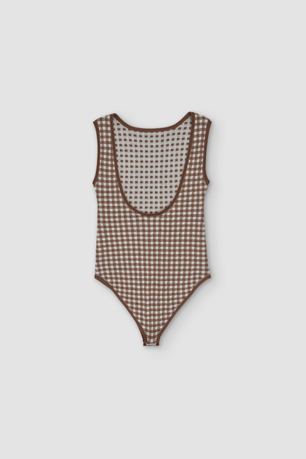 Rus Koi Bodysuit - Chestnut