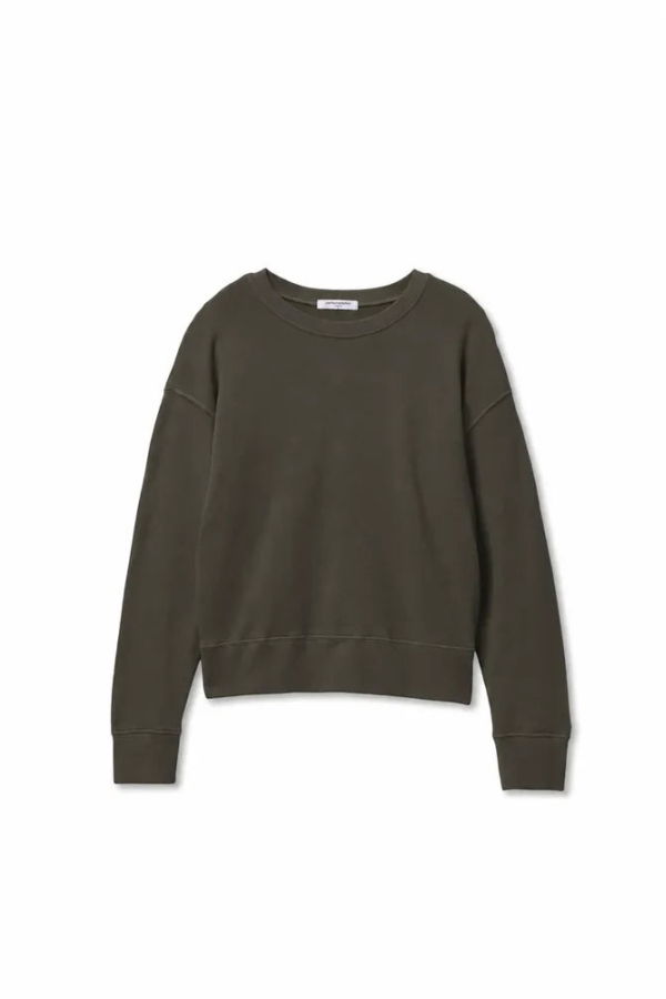 Perfect White Tee Tyler Sweatshirt - Dark Olive