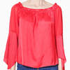 Ramy Brook Coralie Top - Rouge - Thumbnail 1