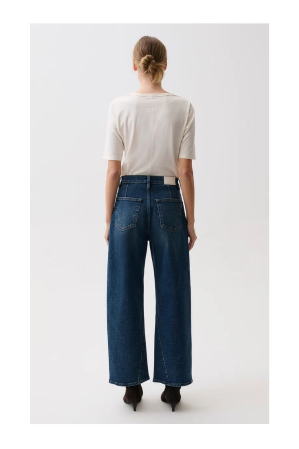 Pistola Kyra Ankle High Rise Bowed Ankle Jeans