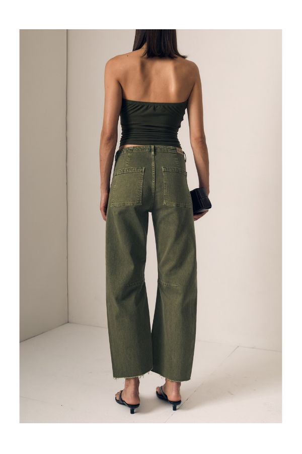 Le Jean Utility Soft Barrel Jeans