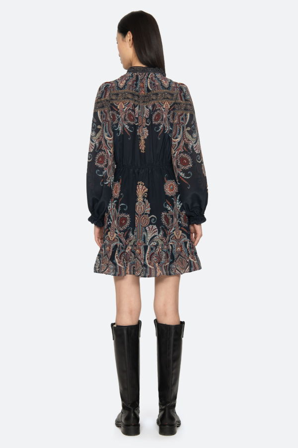 Sea NY Hyacinth Mini Dress - Navy