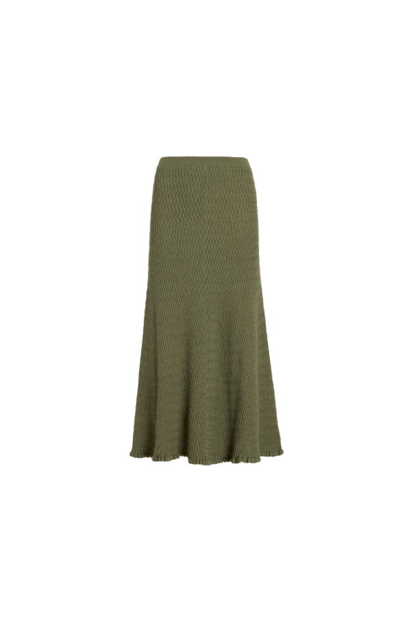 Proenza Schouler Magnolia Skirt - Dark Olive