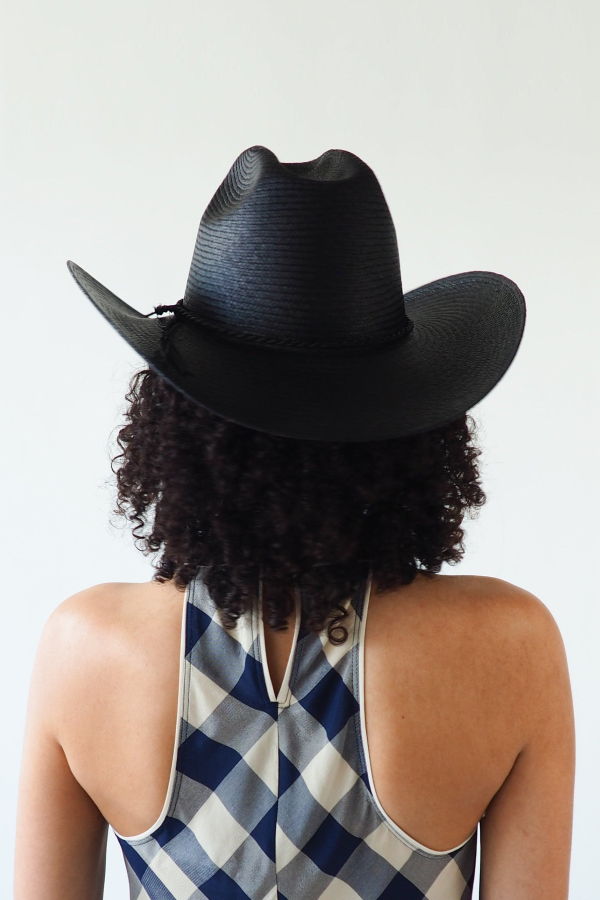 Clyde Western Hat in Toquilla Straw