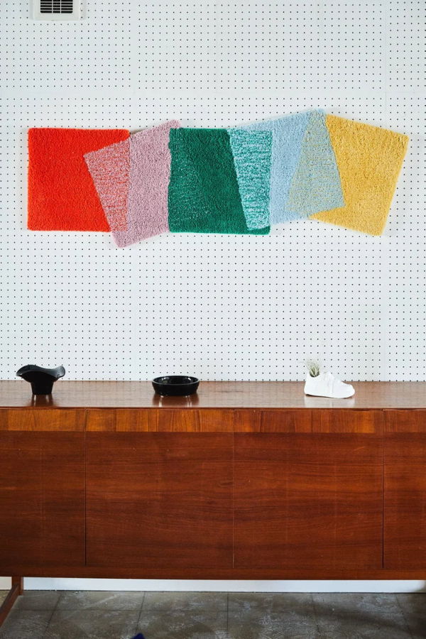 MIYOSHI RUG Square Long Rug